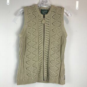 Women's Size S Woolrich full zip cotton Vest Size S
